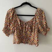 Flower Crop Top