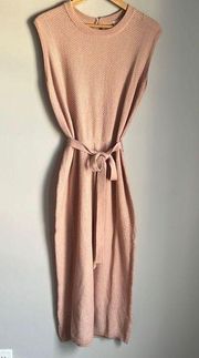 Anthropologie Callahan | Belted Knit Midi Dress