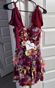 3D Floral Dress