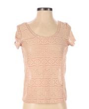 Kirra small peach boho summer blouse