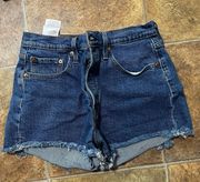 501 High-Waisted Shorts