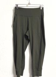 Lululemon  Align Womens High Rise Jogger Leggings Size 4 Olive Green Active Yoga