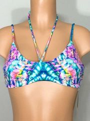 Reef choker bralette bikini top. NWT