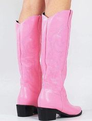 Pink Cowgirl Boots