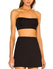 X REVOLVE Crop Top in Black