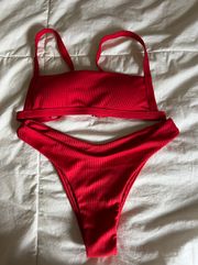 SheIn Women’s Red Bikini Set