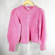 A.L.C Kari Barbie Pink Wool Cashmere Blend Sweater Size Small