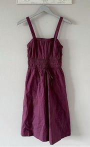 Universal Threads Universal Thread Plum Purple Cotton Dress