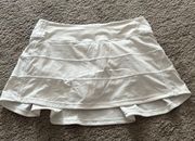 White Tennis Skirt