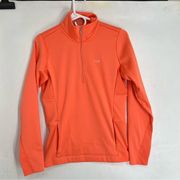 Nike golf performance fleece pullover peach size small