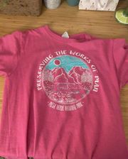 Pink Mesa Verde T Shirt