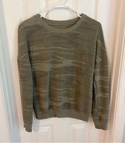 Zoe + Liv Camo Sweatshirt