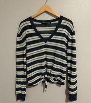 Veronica Beard Arthur Linen Sweater size Medium (M)