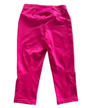 New Balance Leggings Womens X Small Pink Cropped Pull On Stretch Active Athletic