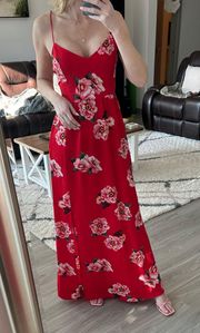 Red Maxi Dress