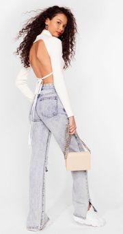 Nasty Gal Backless Turtleneck