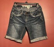 Hydraulic jean shorts​​