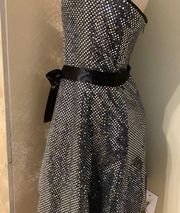 🛍JESSICA MCCLINTOCK SEQUIN GLITTERY DRESS SIZE 11