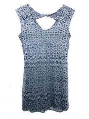 Marmot Annabelle Sleeveless Dress UPF 50 Shoulder Shirring Open Back Size Small