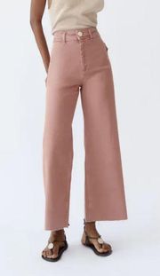 Marine Straight Jeans - Pink