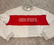 Ohio State  Cropped Crewneck