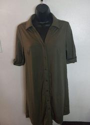 Hot Kiss olive green dress