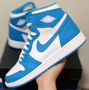 1 Retro High OG UNC 2015 Size 7Y/8.5 Women Authentic (575441-117)