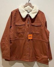 Hang Ten NWT Copper Tan Utility Jacket - Women’s size XXL