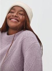 NWT Everlane Unisex Felted Merino Beanie in Heathered Oat