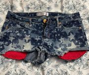 Low rise Jean Shorts