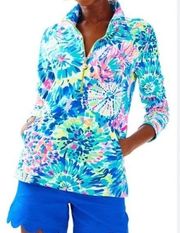 Lilly Pulitzer UPF 50+ Skipper Popover In Dive In