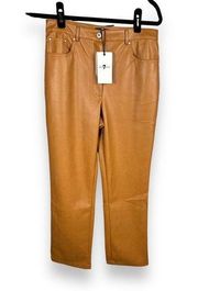 7 For All Mankind Vegan Leather Pants NWT