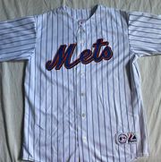 Athletic Authentic NY Mets Jose Reyes 7 Pinstripe Jersey size M BRAND NEW