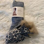 Simple Noelle boot socks tall length see pictures