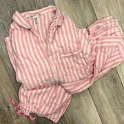 VS Pink PJ Set size small