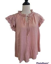 NWT Adyson Parker in pink blush size 1X blouse