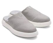 TOMs Alpargata Mallow Slip On Jute Mule Gray Grey Canvas Comfy 9