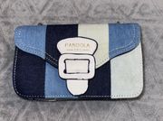 Mini Blue Jean Crossbody Hand Bag 