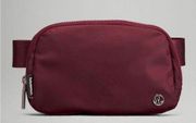 Lululemon  Everywhere Belt Bag Red Merlot Maroon NWT