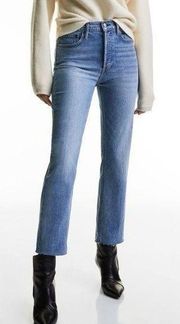 Aritzia Denim Forum The Arlo High Rise Straight