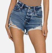 Bombshell Distressed Jean Shorts