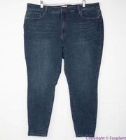 NEW Pistola women's skinny jeans in moody wash, 22W