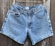 High Waisted Denim Shorts