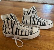 Hightop  Zebra Striped