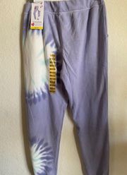 Wildfox Peri Shibori Tie Dye Jogger Sweatpants Size M