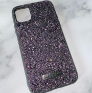 Nicole Miller glitter iPhone 11 case