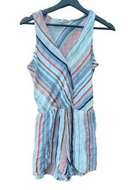 REBELLION Shorts Romper women's size large