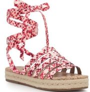 NWOB Circus by Sam Edelman Ariel Espadrille Sandal - Pink/Red - 8.5