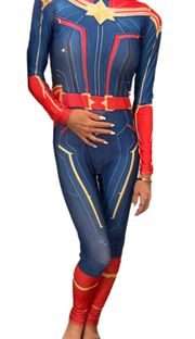 Wonder Woman Onesie Halloween Costume Cosplay Long Sleeve Full Suit