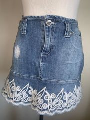 Vintage Candie’s Mini Denim Skirt 